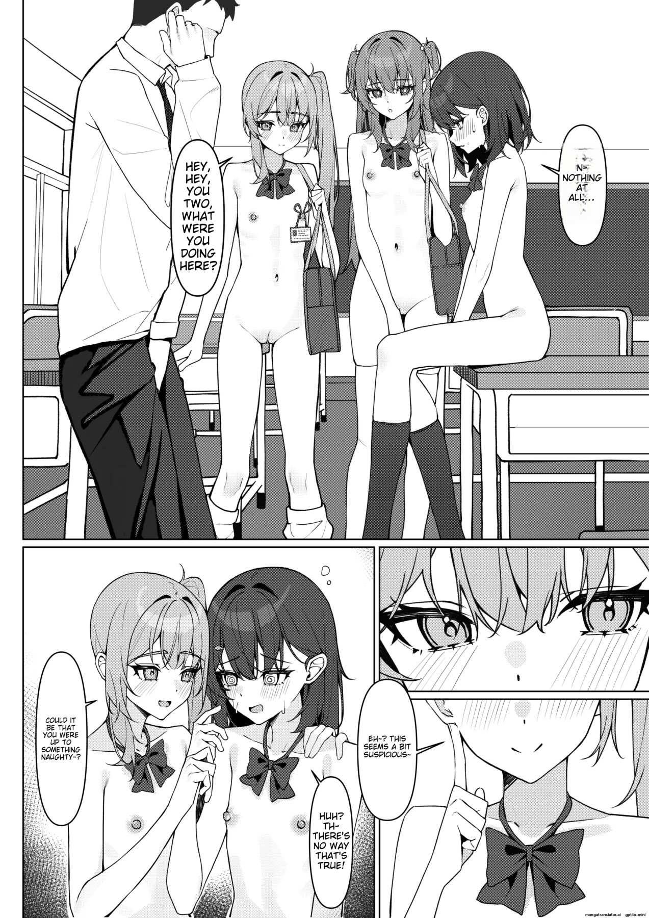 Hentai Manga Comic-Starting today, I'll be going to school naked 1-Read-30